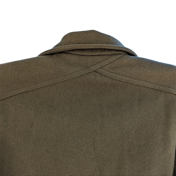 1950's Vintage US Army Military Wool Field Shirt/Jacket Army Green Unisex XS - Picture 5 of 6